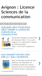 Mobile Screenshot of etudesencommunication-avignon.blogspot.com