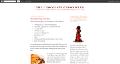 Desktop Screenshot of chocolate-chronicles.blogspot.com