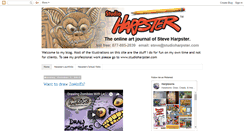 Desktop Screenshot of harpsterdraws.blogspot.com