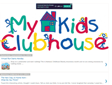 Tablet Screenshot of mykidsclubhouse.blogspot.com