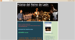 Desktop Screenshot of musicareinodeleon.blogspot.com