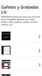 Mobile Screenshot of gafetesygrabadosliz.blogspot.com