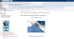 Desktop Screenshot of claveeditorial.blogspot.com
