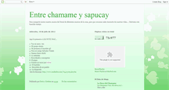Desktop Screenshot of entrechamameysapucay.blogspot.com