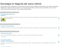 Tablet Screenshot of estrategiasennegociosdelnuevomilenio.blogspot.com