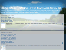 Tablet Screenshot of gssolucionesinf.blogspot.com