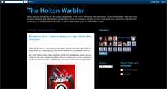 Desktop Screenshot of holtonwarbler.blogspot.com