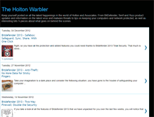 Tablet Screenshot of holtonwarbler.blogspot.com