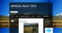 Desktop Screenshot of mongolchallenge.blogspot.com