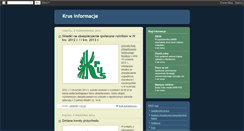 Desktop Screenshot of krus-info.blogspot.com