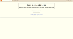 Desktop Screenshot of campinglamoureux.blogspot.com