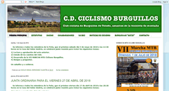 Desktop Screenshot of ciclismoburguillos.blogspot.com