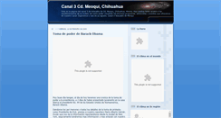 Desktop Screenshot of canal3tvmeoqui.blogspot.com