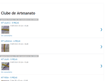 Tablet Screenshot of clubedeartesanato.blogspot.com