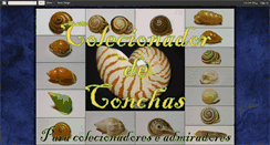 Desktop Screenshot of colecionadordeconchas.blogspot.com