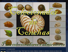 Tablet Screenshot of colecionadordeconchas.blogspot.com