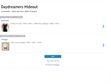 Tablet Screenshot of daydreamers-community.blogspot.com