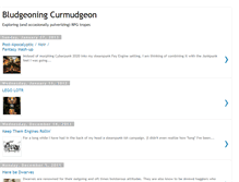 Tablet Screenshot of bludgeoningcurmudgeon.blogspot.com