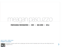 Tablet Screenshot of meaganpascuzzo.blogspot.com