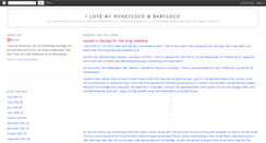 Desktop Screenshot of honeycoco.blogspot.com