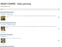 Tablet Screenshot of helencooperpaintings.blogspot.com