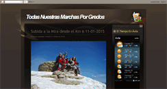 Desktop Screenshot of cumbresgredos.blogspot.com