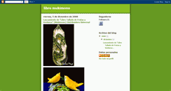 Desktop Screenshot of libromukimono.blogspot.com