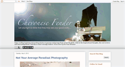 Desktop Screenshot of chevonesefender.blogspot.com