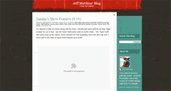 Desktop Screenshot of jeffmatthias.blogspot.com