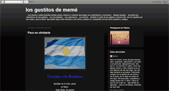 Desktop Screenshot of losgustitosdememe.blogspot.com
