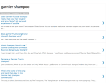 Tablet Screenshot of garnier-shampoo-df.blogspot.com