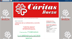 Desktop Screenshot of caritasbaeza.blogspot.com