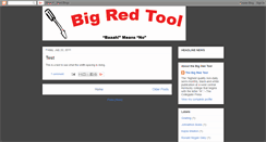 Desktop Screenshot of bigredtool.blogspot.com