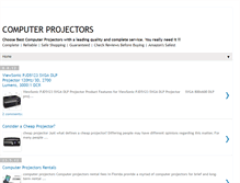 Tablet Screenshot of computer-projectors.blogspot.com