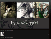 Tablet Screenshot of byjuliafaggion.blogspot.com