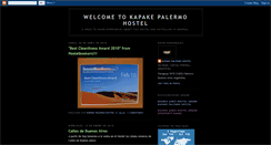 Desktop Screenshot of kapakehostel.blogspot.com