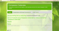 Desktop Screenshot of compassioncalderdale.blogspot.com