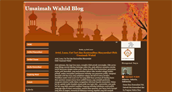 Desktop Screenshot of komunikasiwahid.blogspot.com