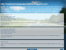 Tablet Screenshot of newtechnologicalsolutions.blogspot.com