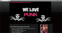 Desktop Screenshot of paulcook-welovepunk.blogspot.com