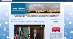 Desktop Screenshot of israelvisiontv.blogspot.com