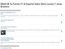 Tablet Screenshot of demiyjb.blogspot.com