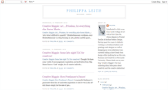 Desktop Screenshot of philippaleith.blogspot.com