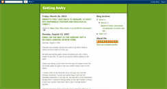 Desktop Screenshot of gettingandry.blogspot.com