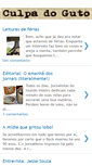 Mobile Screenshot of culpadoguto.blogspot.com