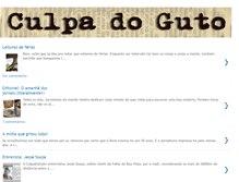 Tablet Screenshot of culpadoguto.blogspot.com