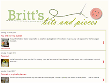 Tablet Screenshot of brittsbitsandpieces.blogspot.com