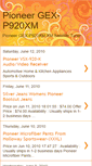 Mobile Screenshot of pioneer-gex-p920xm-store.blogspot.com