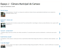 Tablet Screenshot of espacojcartaxo.blogspot.com