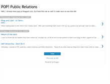 Tablet Screenshot of poppr.blogspot.com